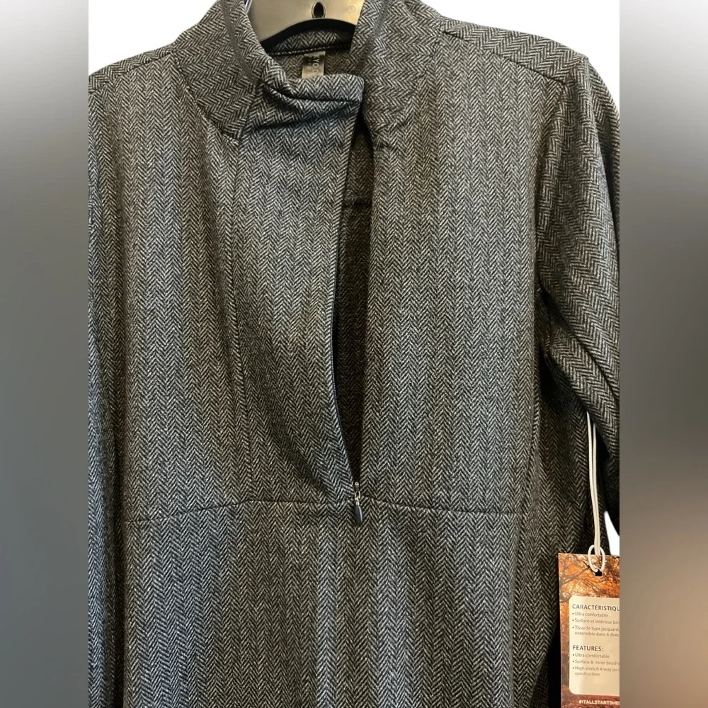Kyodan Outdoors Dark Gray Half-Zip Pullover Size Large